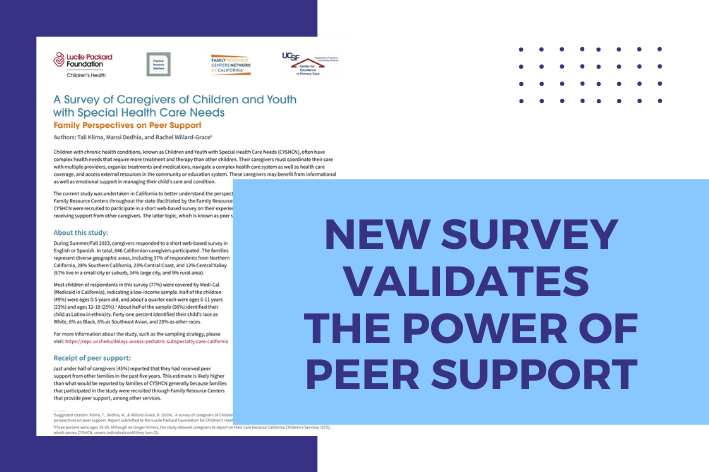 Survey Validates Power of Peer Support