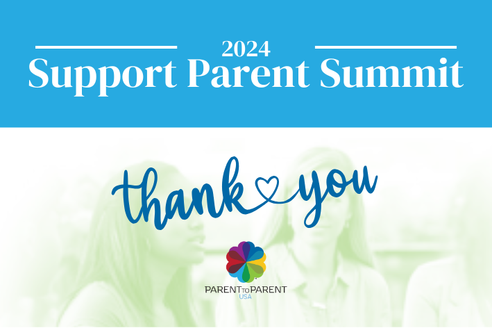 Support Parent Summit Thank You